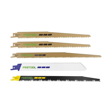 Lot de 5 lames de scie sabre RS-Sort/5 FESTOOL