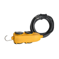 Rallonge électrique Powerblock 4 prises clapets 10m