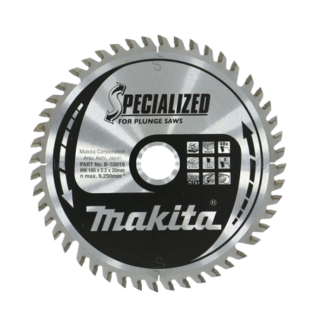 Lame de scie circulaire carbure Specialized Bois Ø165 mm MAKITA