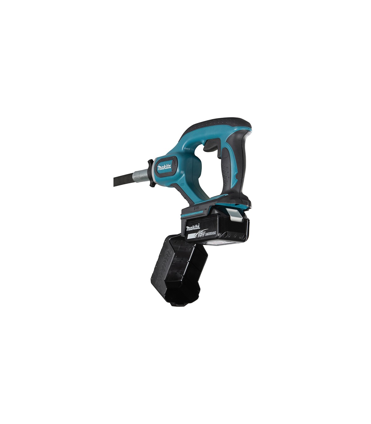 Vibreur à béton 18V DVR350Z + 1 batterie BL1850B 18V 5 Ah + 1 chargeur DC18RC MAKITA