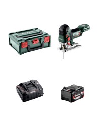 Scie sauteuse 18V STA 18 LTX 150 BL + 1 batterie 18V 5,2 Ah + 1 chargeur ASC 145 METABO