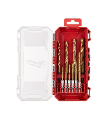 Coffret de 10 Forets à métaux Ø3-10mm MILWAUKEE