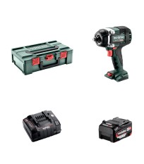 Boulonneuse 18V SSW 18 LTX 800 BL + 1 batterie 18V 5,2 Ah + 1 chargeur ASC 145 METABO