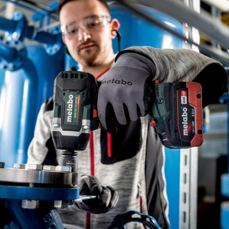 Boulonneuse 18V SSW 18 LTX 800 BL + 1 batterie 18V 5,2 Ah + 1 chargeur ASC 145 METABO