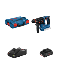 Perforateur ONECHUCK SDS Plus GBH 18V-18 X + 1 batterie Procore 18V 4 Ah + 1 chargeur GAL 18V-40 BOSCH