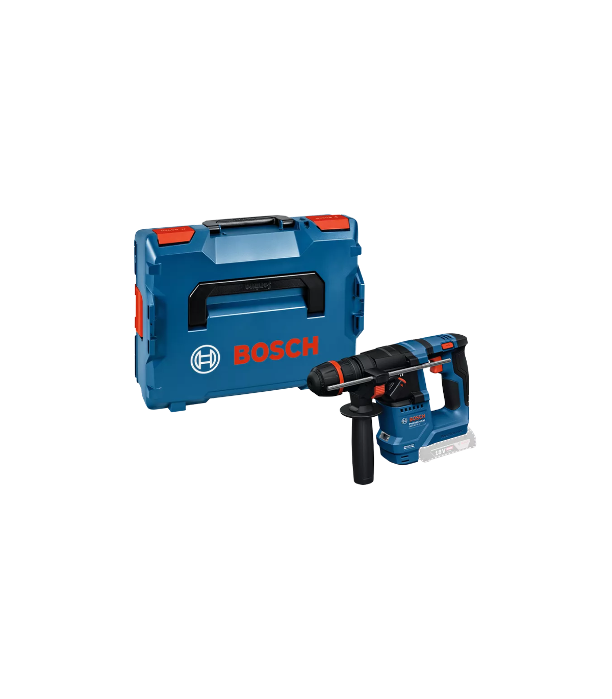 Perforateur ONECHUCK SDS Plus GBH 18V-18 X + 2 batteries Procore 18V 4 Ah + 1 chargeur GAL 18V-40 BOSCH