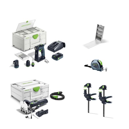 Pack agenceur niveau 3 avec CXS 18 + DF 500 FESTOOL
