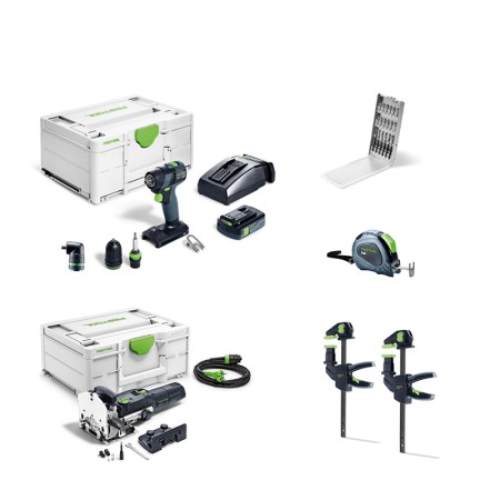 Pack agenceur niveau 3 avec TXS 18 + DF 500 FESTOOL