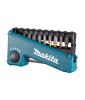 Coffret 10 embouts Impact PREMIER + Porte-embout magnétique MAKITA