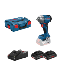 Boulonneuse GDS 18V-350 + 2 batteries ProCore 18V 4 Ah + Chargeur GAL 18V-40 BOSCH