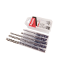 Coffret de 5 forets SDS PLUS 4 taillants TCT NEMESIS II MAKITA