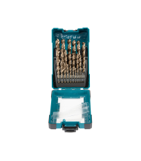 Coffret de 25 forets à metaux HSS-Co 5% MAKITA