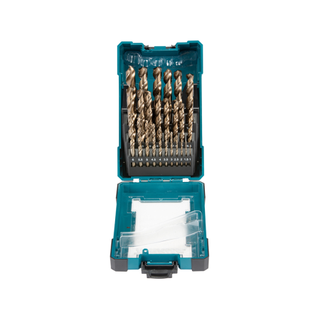 Coffret de 25 forets à metaux HSS-Co 5% MAKITA