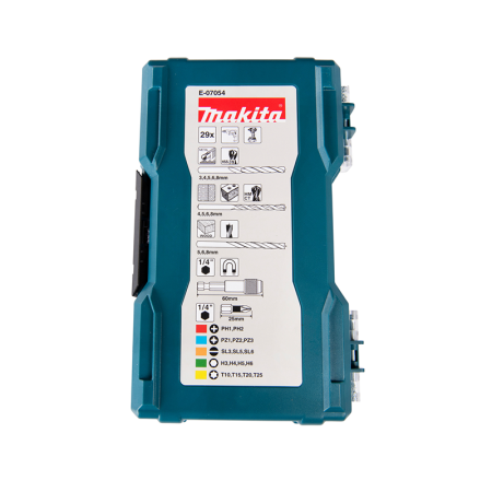 Coffret de 29 accessoires MULTI-MATERIAUX MAKITA