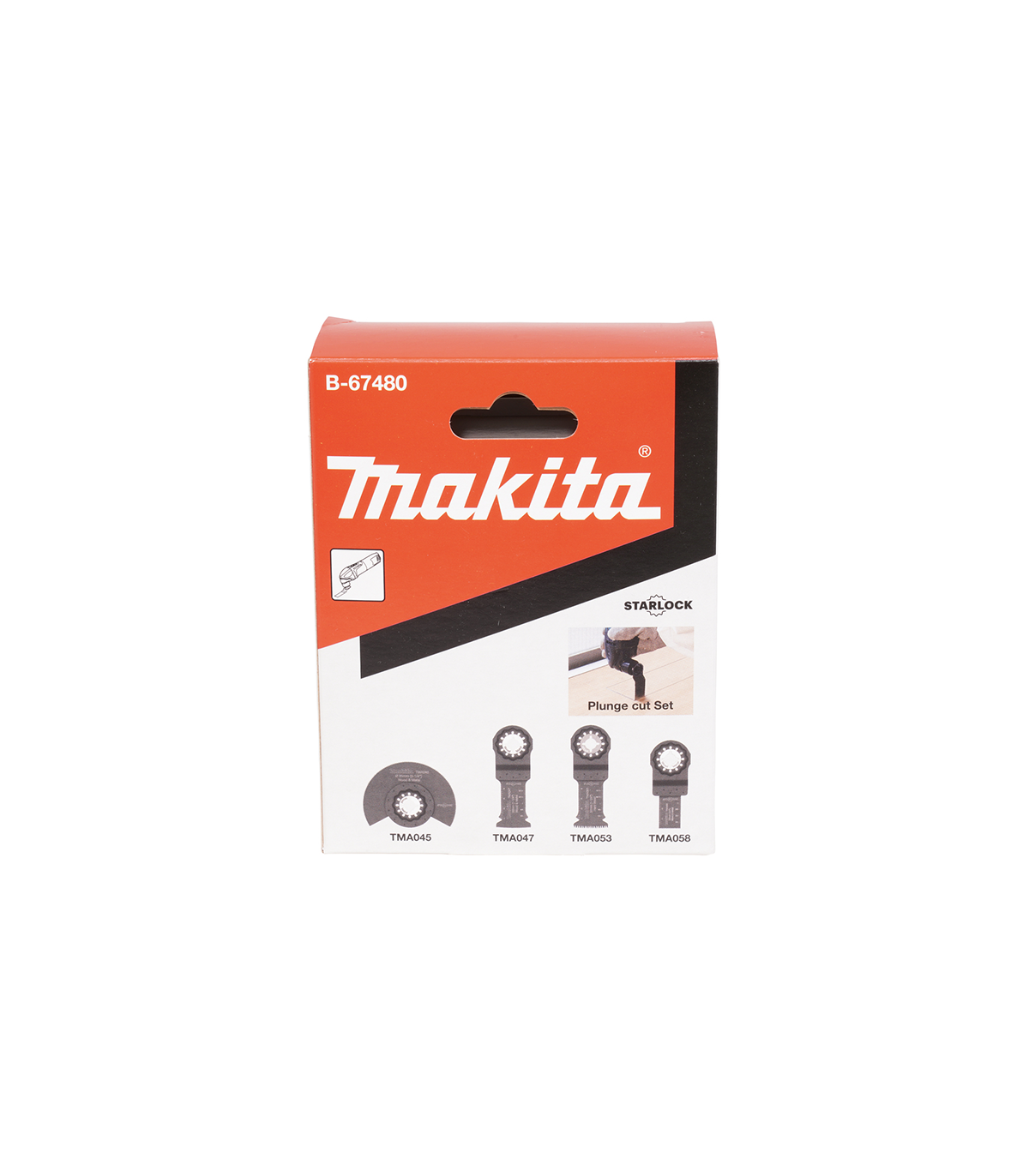 Lots de 4 lames STARLOCK bois & métal MAKITA