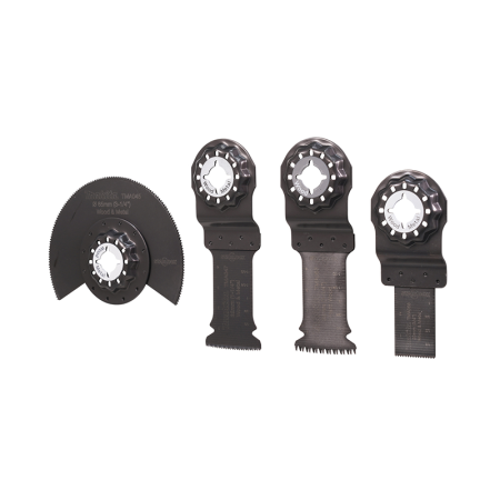 Lots de 4 lames STARLOCK bois & métal MAKITA