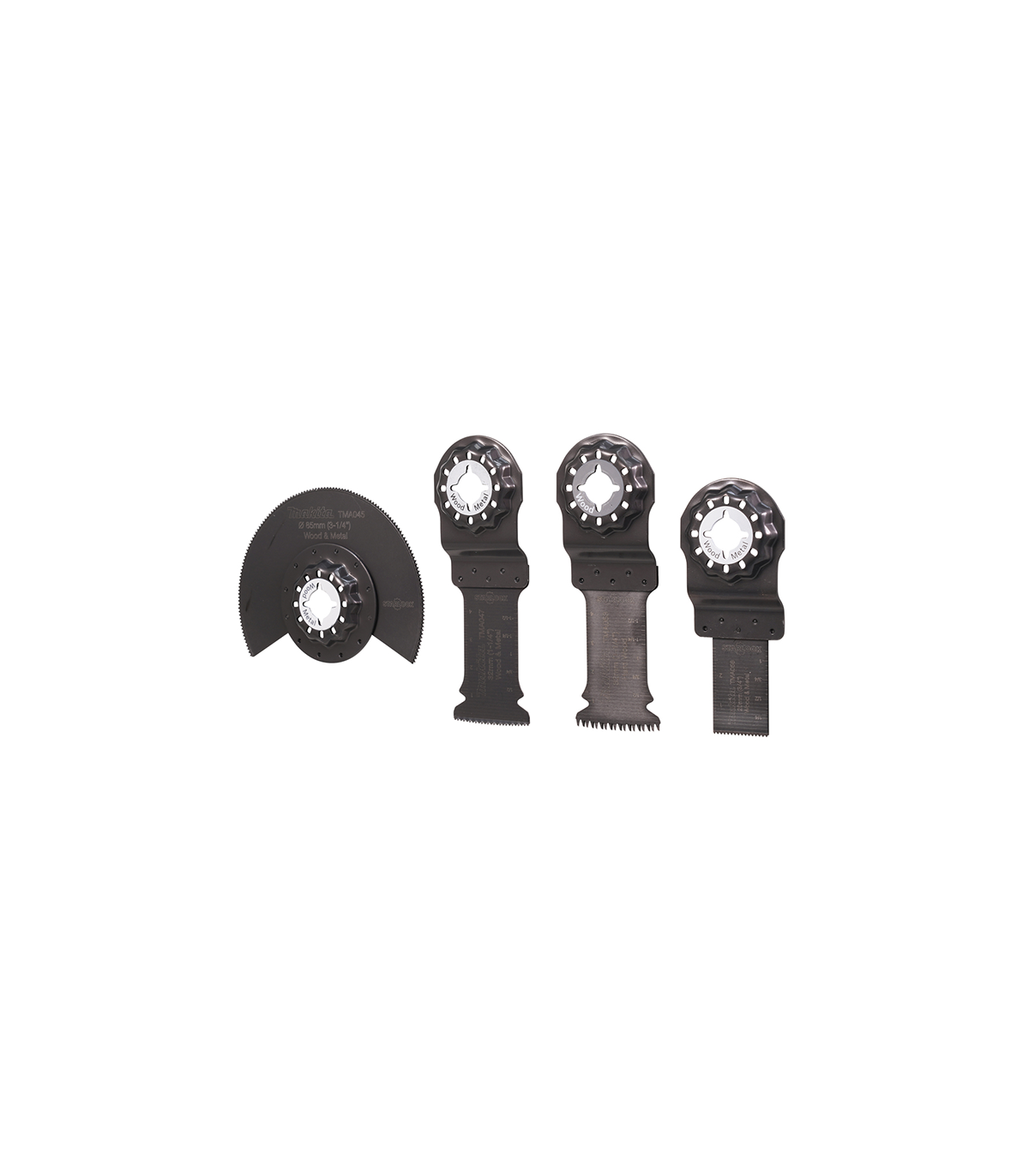 Lots de 4 lames STARLOCK bois & métal MAKITA