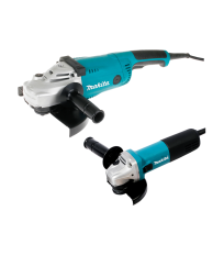 Pack meuleuse Ø125 mm 9558HNRG + meuleuse Ø230 mm GA9020 MAKITA
