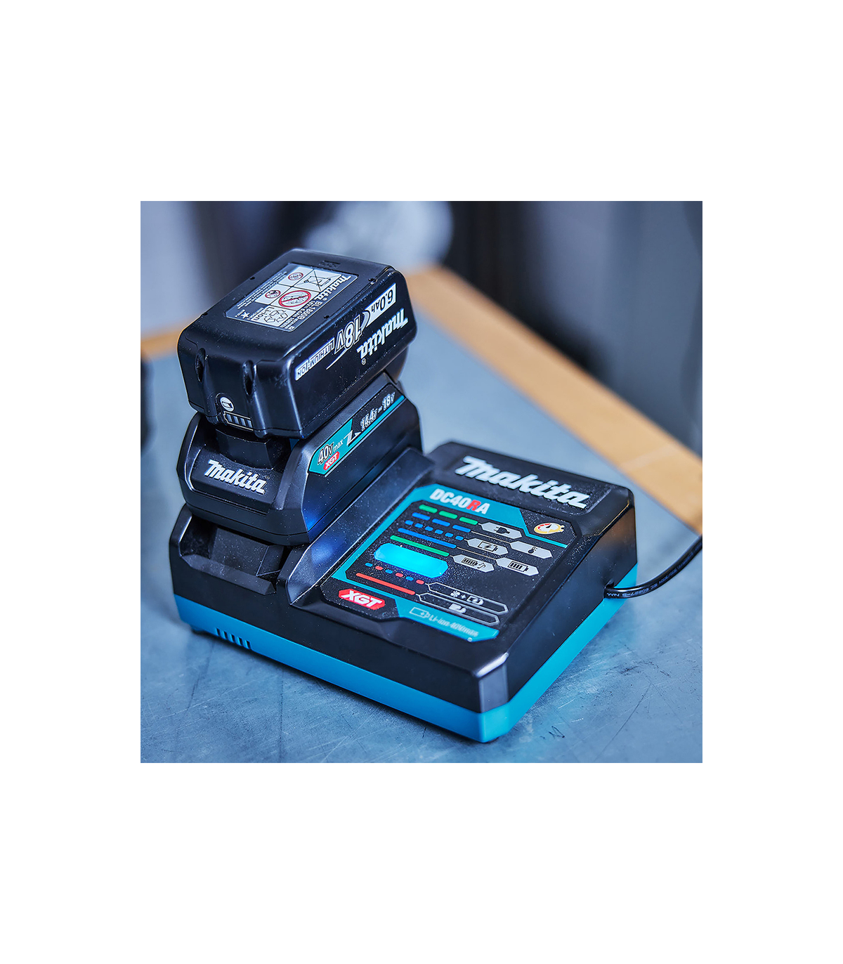 Adaptateur ADP10 sur chargeur 40V en batterie 18V MAKITA