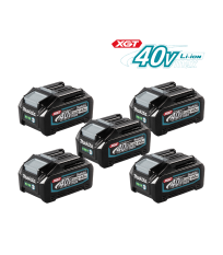 Pack de 5 batteries XGT 40V 4 Ah BL4040 MAKITA