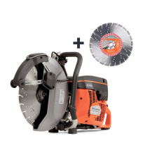 Découpeuse thermique K770 Ø350 + 1 disque VARICUT S45 HUSQVARNA