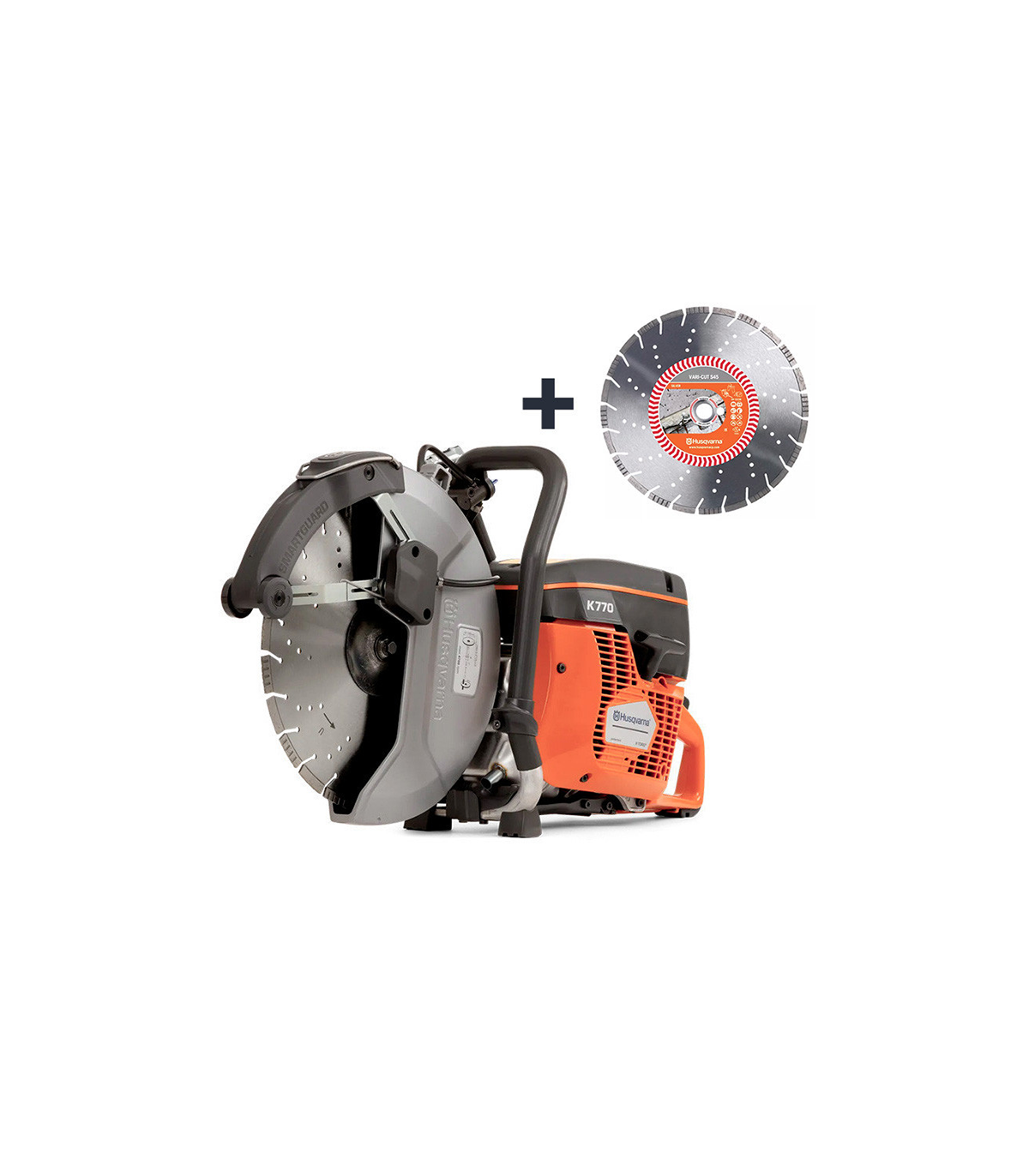 Découpeuse thermique K770 Ø350 + 1 disque VARICUT S45 HUSQVARNA