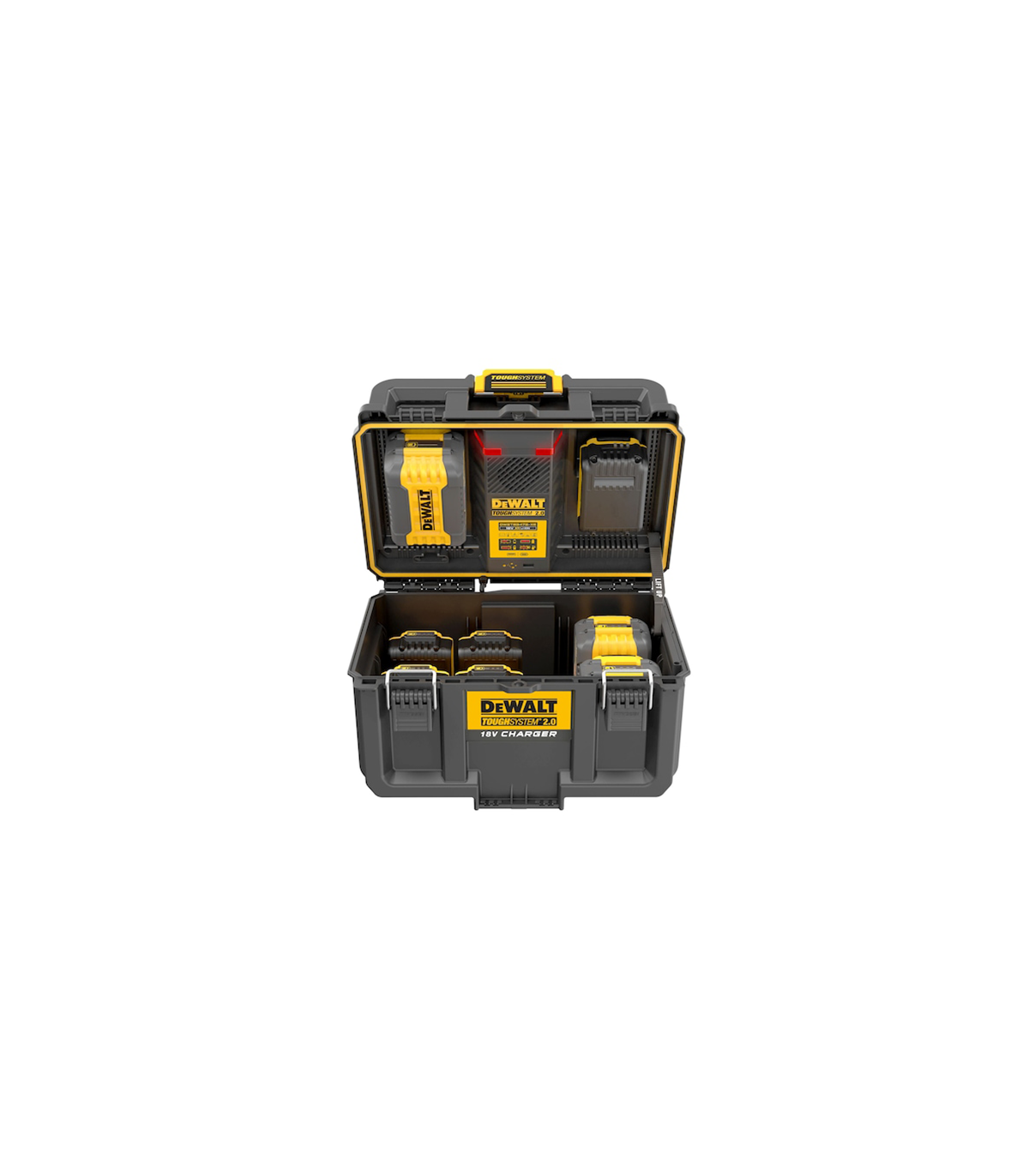 Coffret chargeur de batterie 18V TOUGHSYSTEM 2.0 DEWALT