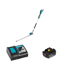 Taille-haie à perche 18V 50cm DUN500WZ MAKITA + 1 batterie BL1850B 18V 5 Ah + chargeur rapide DC18RC