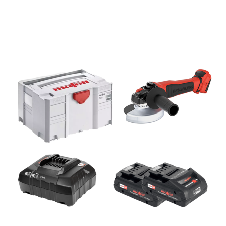 copy of  Meuleuse d'angle 18V WS 125-18 + 2 Batteries 18V 5.5 Ah + 1 chargeur rapide APS M MAFELL