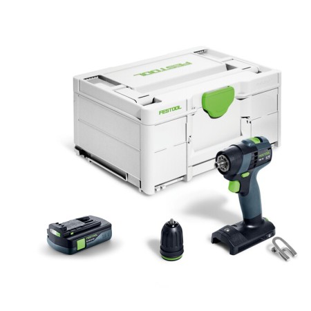 Perceuse-visseuse sans fil TXS 18-Basic + 1 batterie 18V 3 Ah FESTOOL