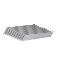 Lot de 10 lames de cutters 18mm STANLEY