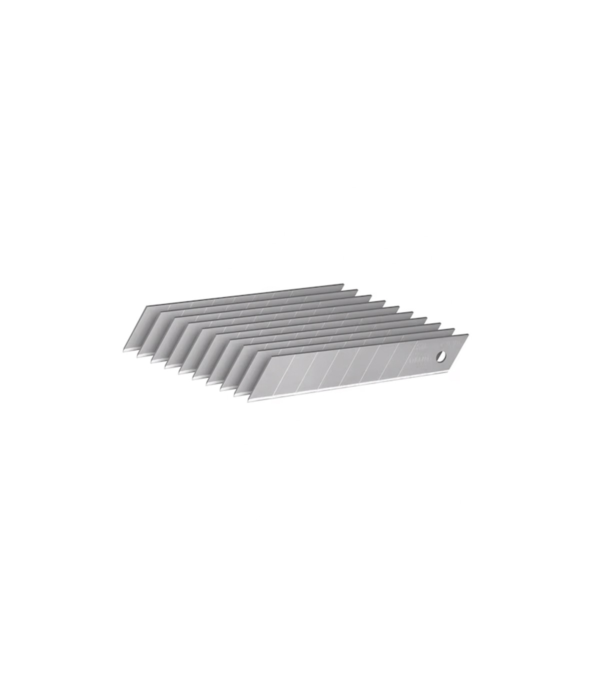 Lot de 10 lames de cutters 18mm STANLEY