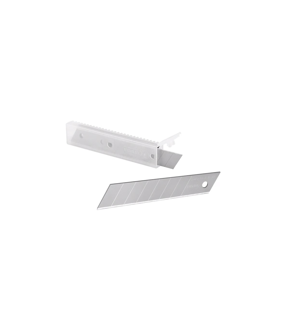 Lot de 10 lames de cutters 18mm STANLEY