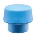 Em­bout SIM­PLEX 50:40 TPE souple bleu Ø50mm HALDER