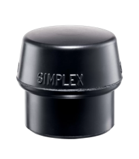 Embout SIMPLEX Caoutchouc chargé moyen noir HALDER