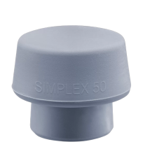 Embout SIMPLEX 50:40 TPE moyen gris Ø50mm HALDER
