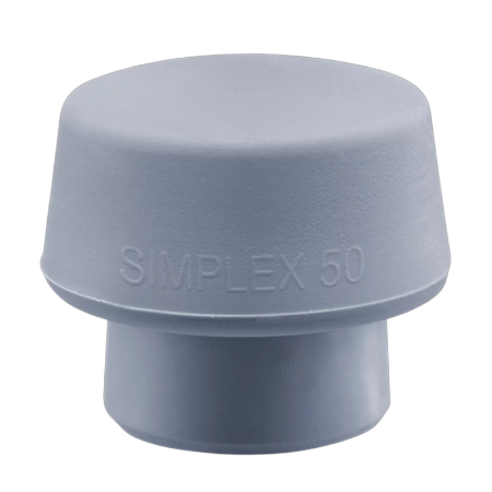 Embout SIMPLEX 50:40 TPE moyen gris Ø50mm HALDER