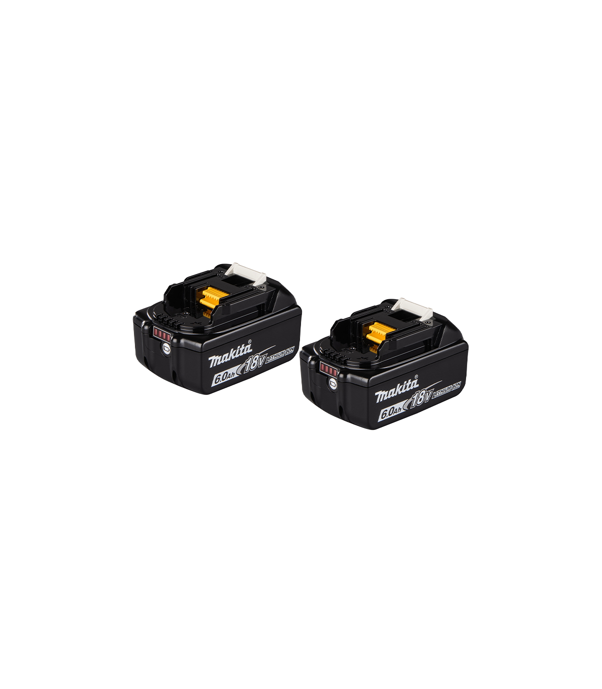 Pack de 2 batteries 18V BL1860B 6 Ah MAKITA