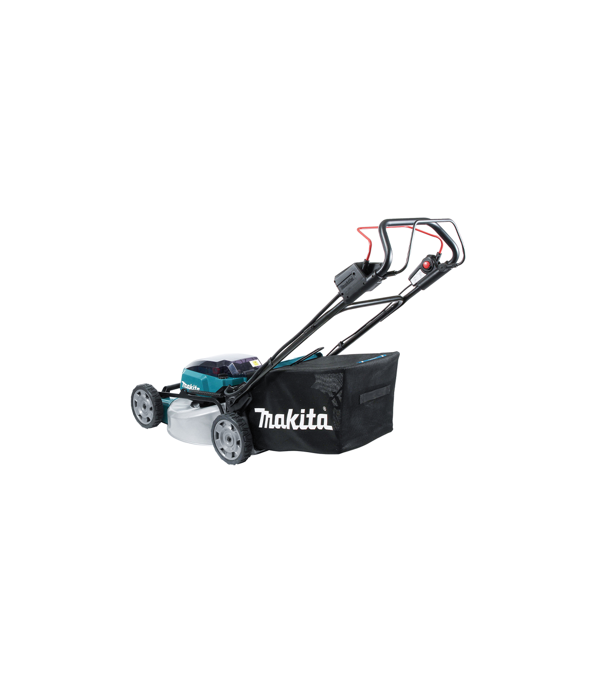 Tondeuse 2 x 18V auto-tractée 53cm DLM536Z + 4 batteries BL1850B + chargeur double DC18RD MAKITA