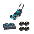 4 batteries BL1850B + chargeur double DC18RD