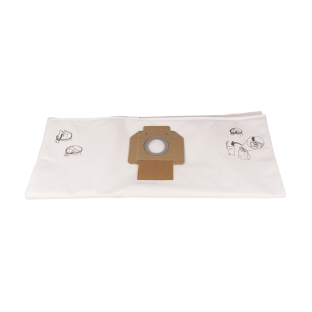 Lot de 5 sacs en molleton pour aspirateur VC3012L MAKITA