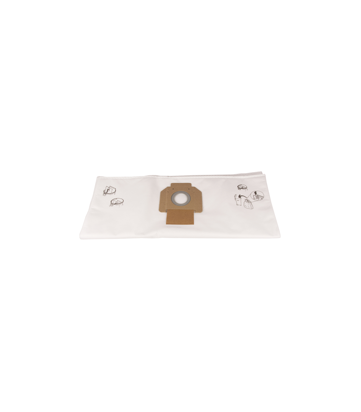Lot de 5 sacs en molleton pour aspirateur VC3012L MAKITA