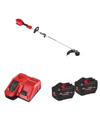 Kit combi coupe-bordure 18V M18 FOPHLTKIT2-0 + 2 batteries FB 12 Ah + chargeur M12-18FC MILWAUKEE