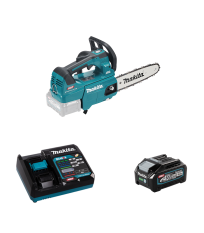 Tronçonneuse d'élagage 40V 25cm UC002GZ01 + 1 batterie 40V 4 Ah + chargeur rapide DC40RA MAKITA