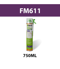 Mousse PU 2en1 "FM611" Vert 750ML ILLBRUCK