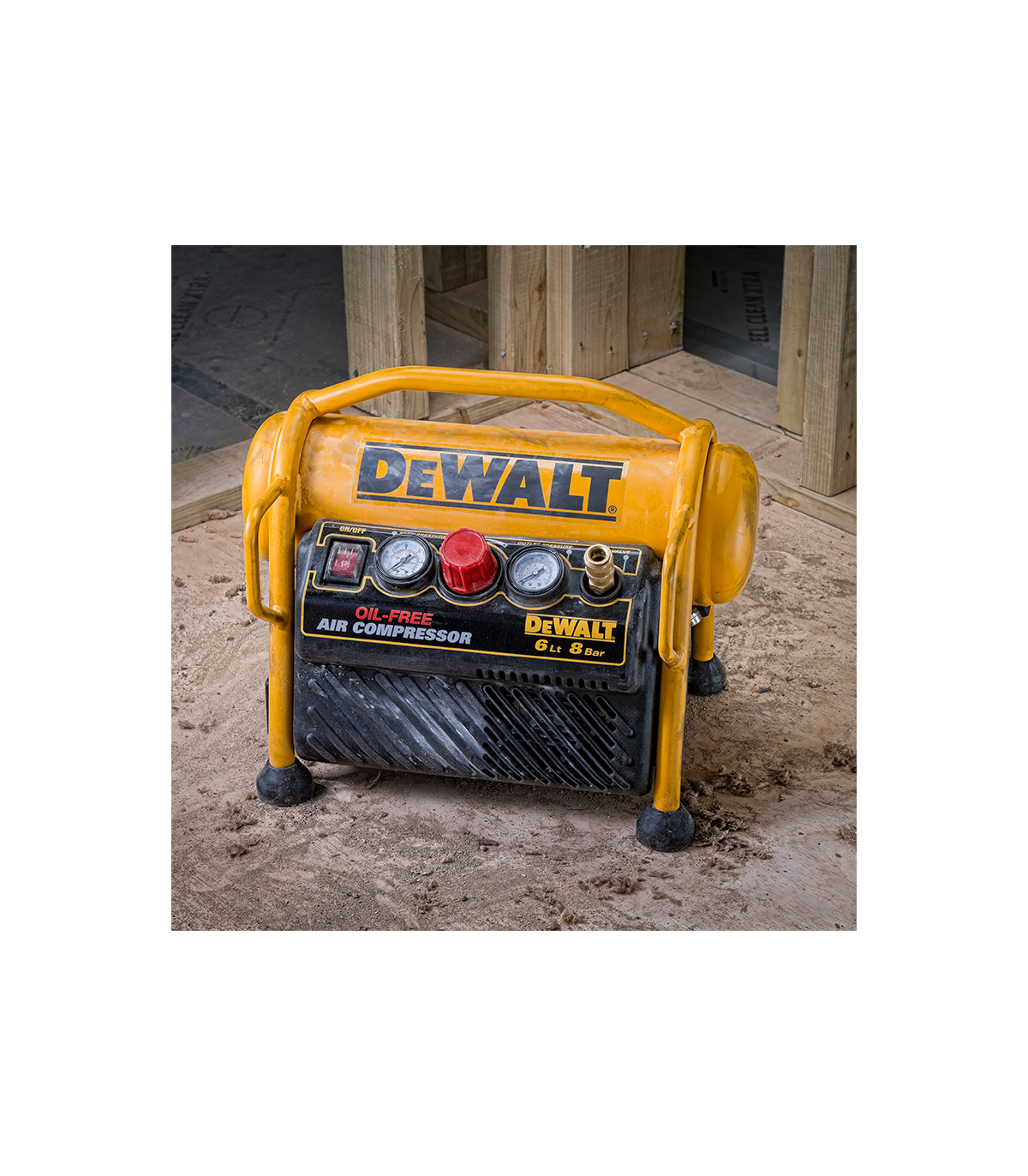Compresseur 6L DPC6MRC-QS MINI ROLLCAGE DEWALT