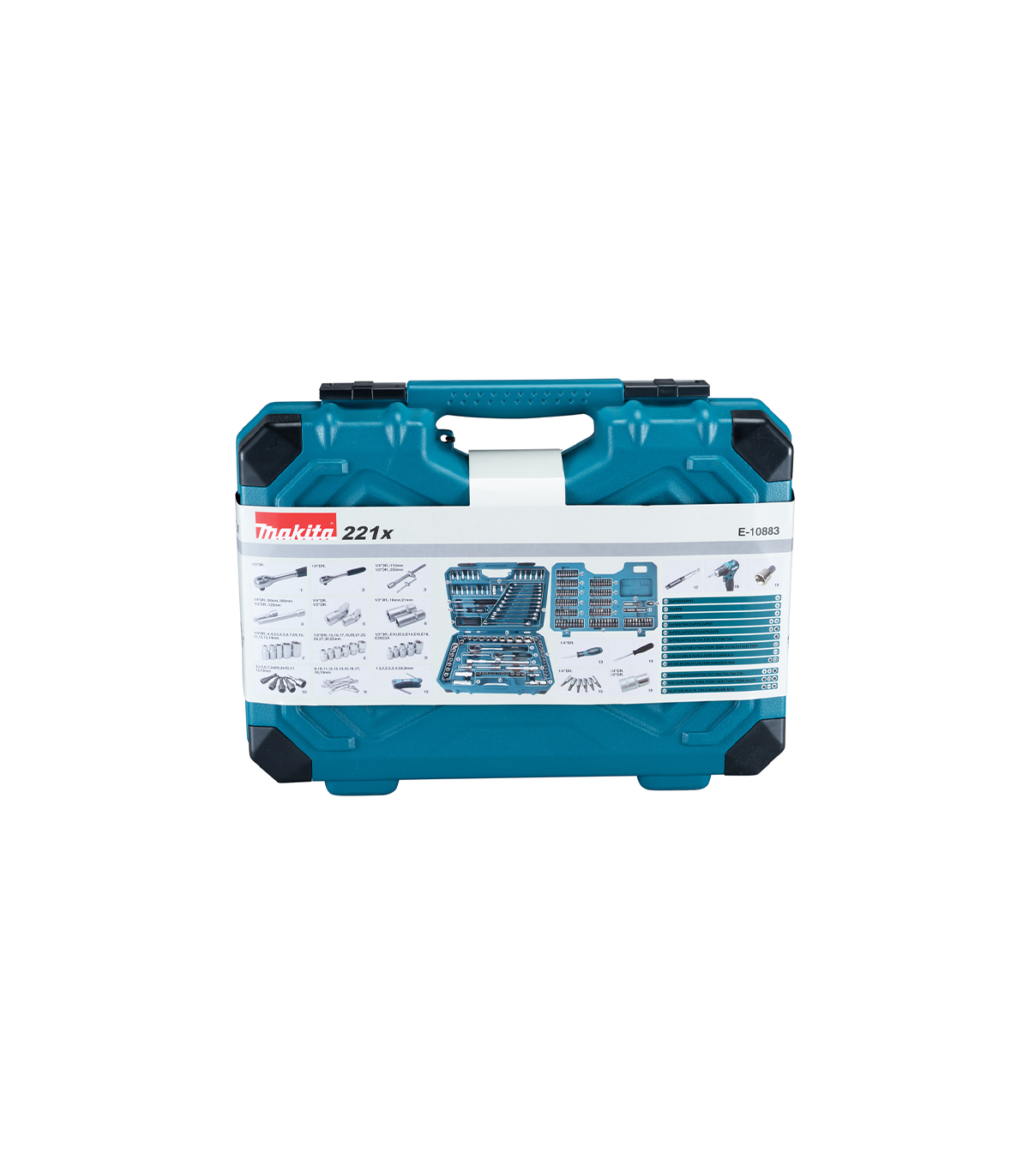 Coffret de 221 outils à main MAKITA