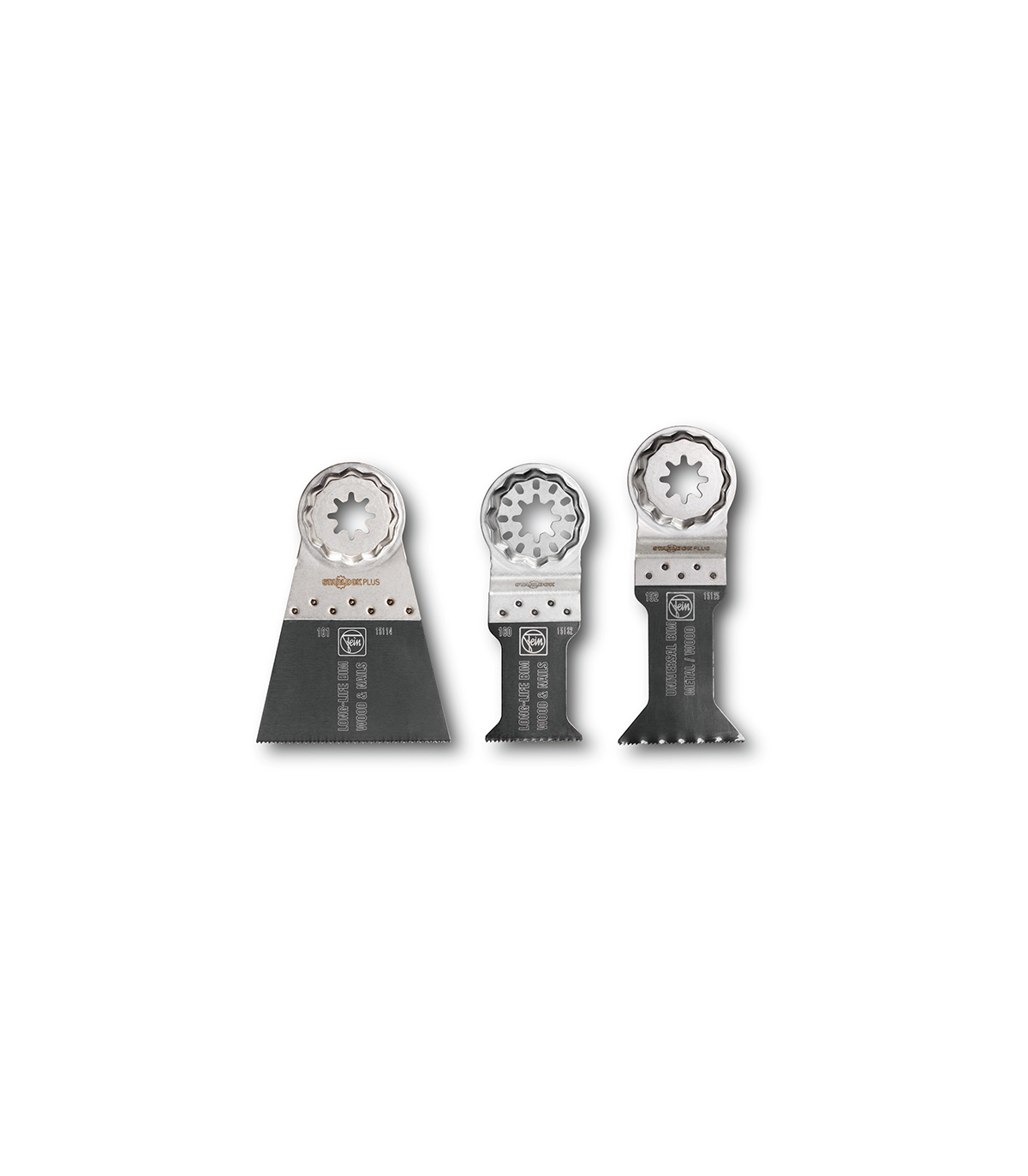 Coffret de 3 lames de scie E-cut bois et métal Starlock FEIN