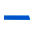 Lot de 1000 cales plates bleues 100x24 mm EDMA