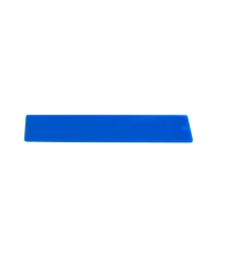 Lot de 1000 cales plates bleues 100x24 mm EDMA